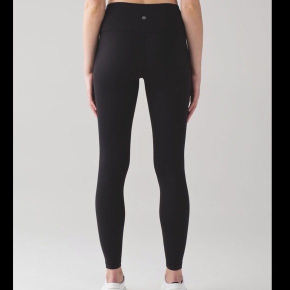 lululemon athletica Pants - Lululemon Wunder Under Hi-Rise Tight Leggings Blk